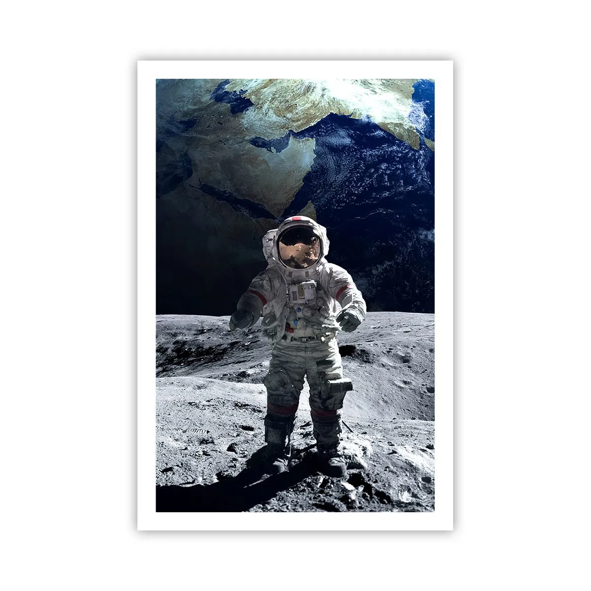 Poster - Grüße vom Mond - 61x91 cm