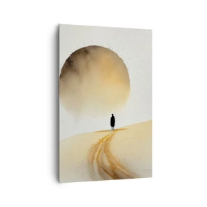 Bild auf Leinwand - Leinwandbild - Immer sehnsüchtig - 80x120 cm