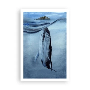 Poster - Zwei Nordwelten - 61x91 cm