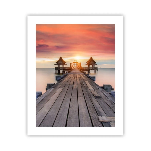 Poster - Westen im Osten - 40x50 cm