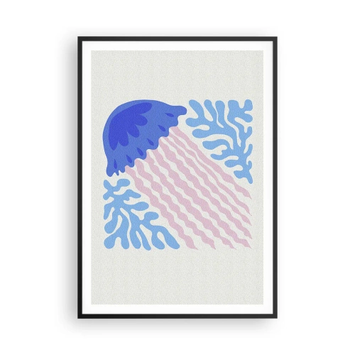 Poster in einem schwarzem Rahmen - Wie aus einer anderen Welt - 70x100 cm