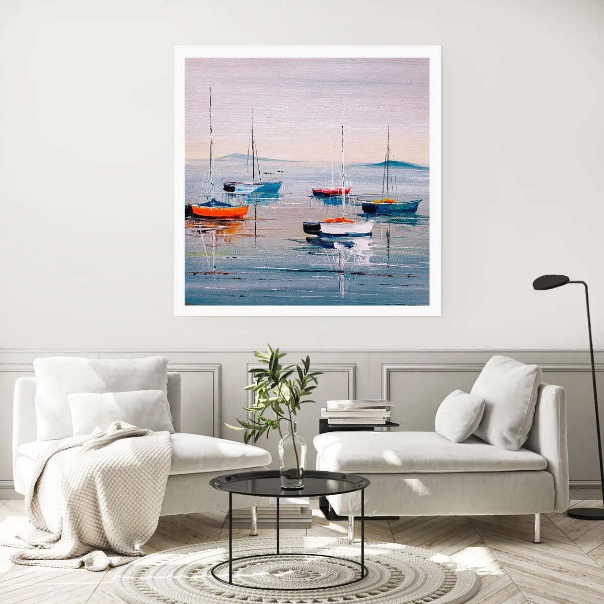 Poster - Wohlverdiente Ruhe - 30x30 cm