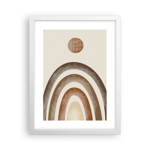 Poster in einem weißen Rahmen - In einer weit entfernten Galaxie - 30x40 cm