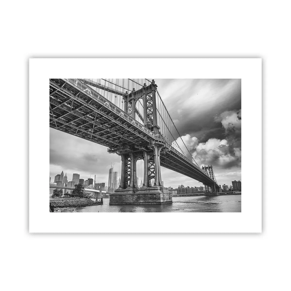 Poster - Ins Herz der Stadt - 40x30 cm