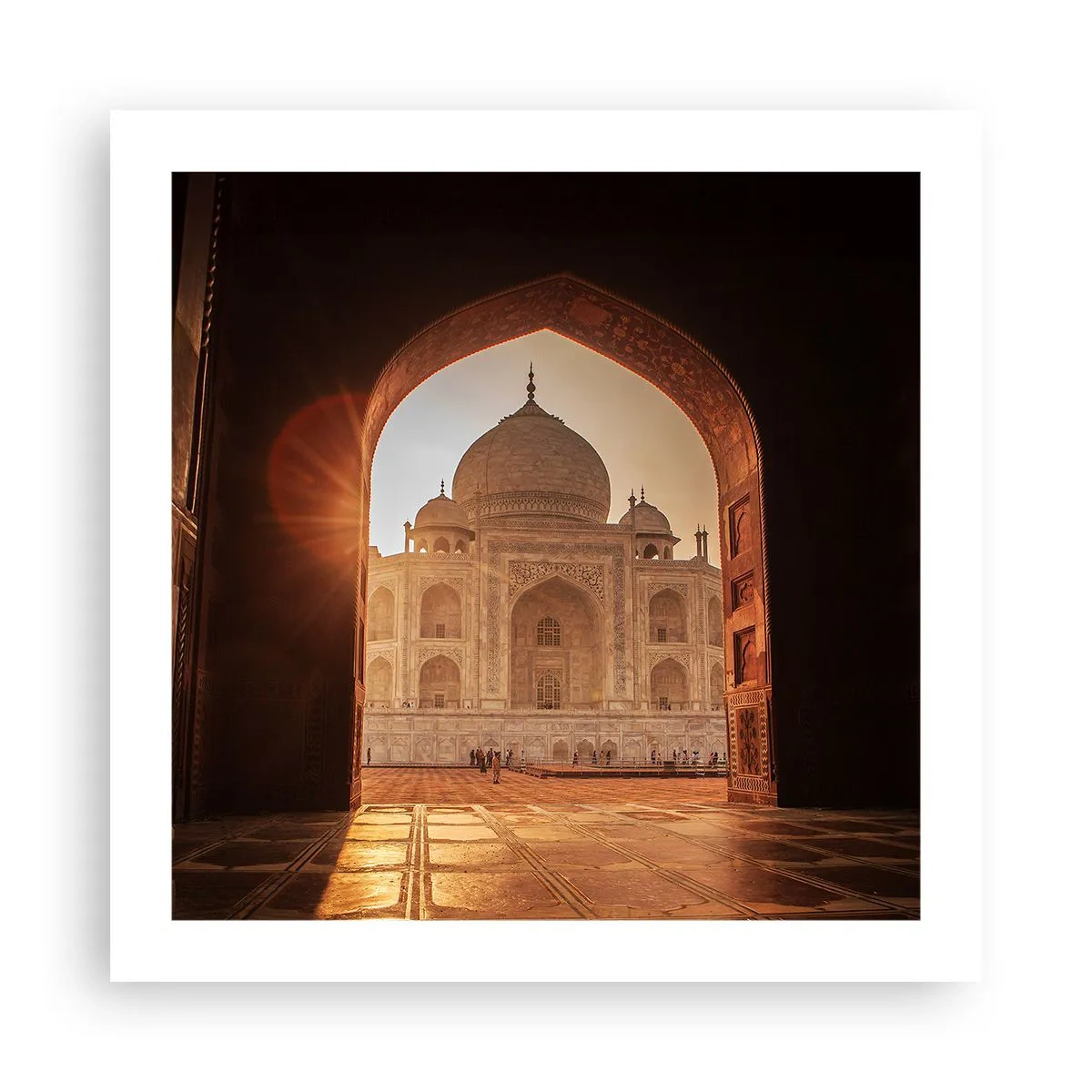 Poster - Denkmal der überirdischen Liebe - 50x50 cm