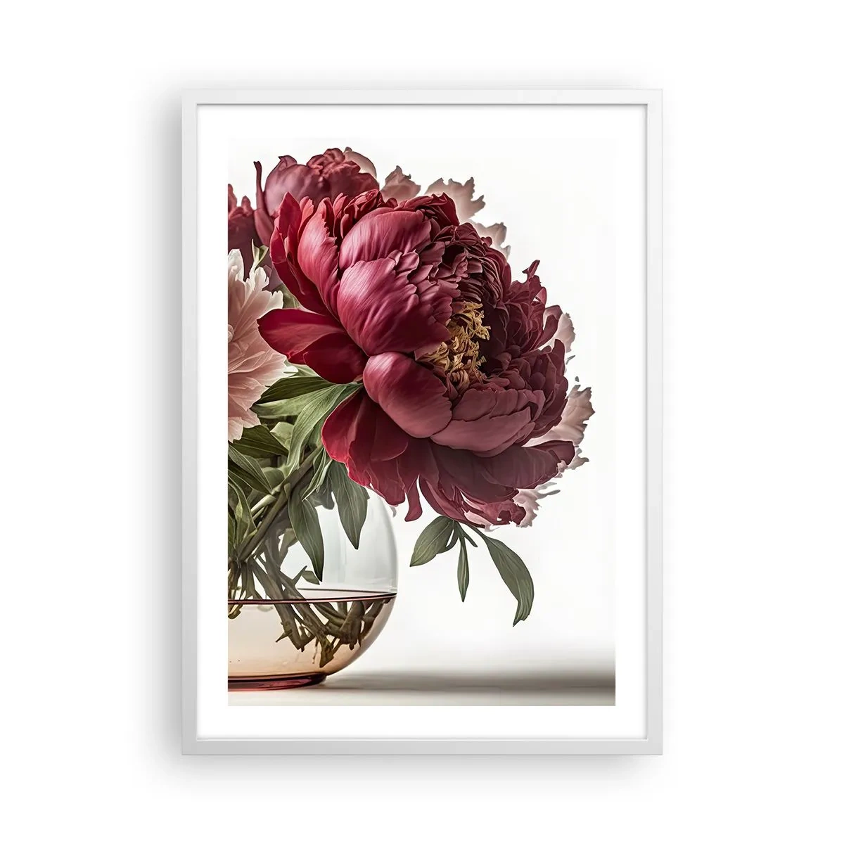 Poster in einem weißen Rahmen - In voller Schönheit - 50x70 cm