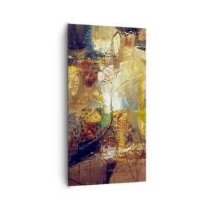 Bild auf Leinwand - Leinwandbild - Kalt, wärmer, heiß - 65x120 cm