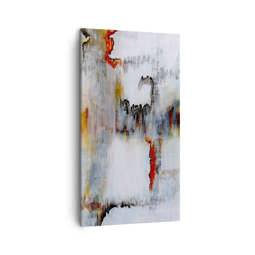 Bild auf Leinwand - Leinwandbild - Ein Stock auf dem Wasser - 45x80 cm