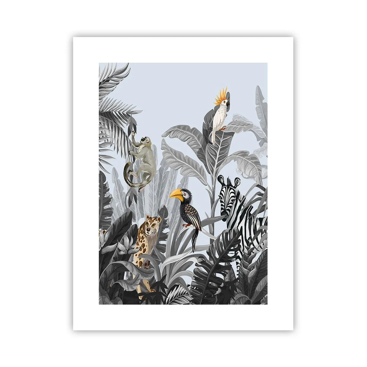 Poster - Afrikanisches Märchen - 30x40 cm