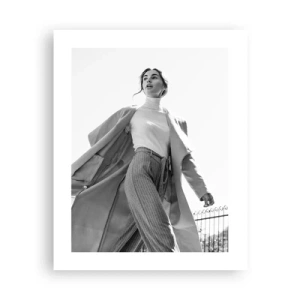 Poster - Gehst du mit mir? - 40x50 cm