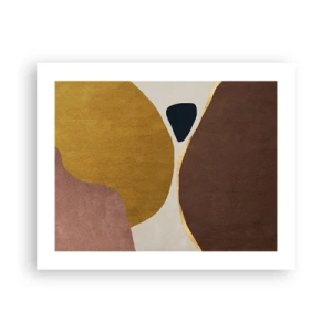 Poster - Abstraktion – ein Ort im Raum - 50x40 cm