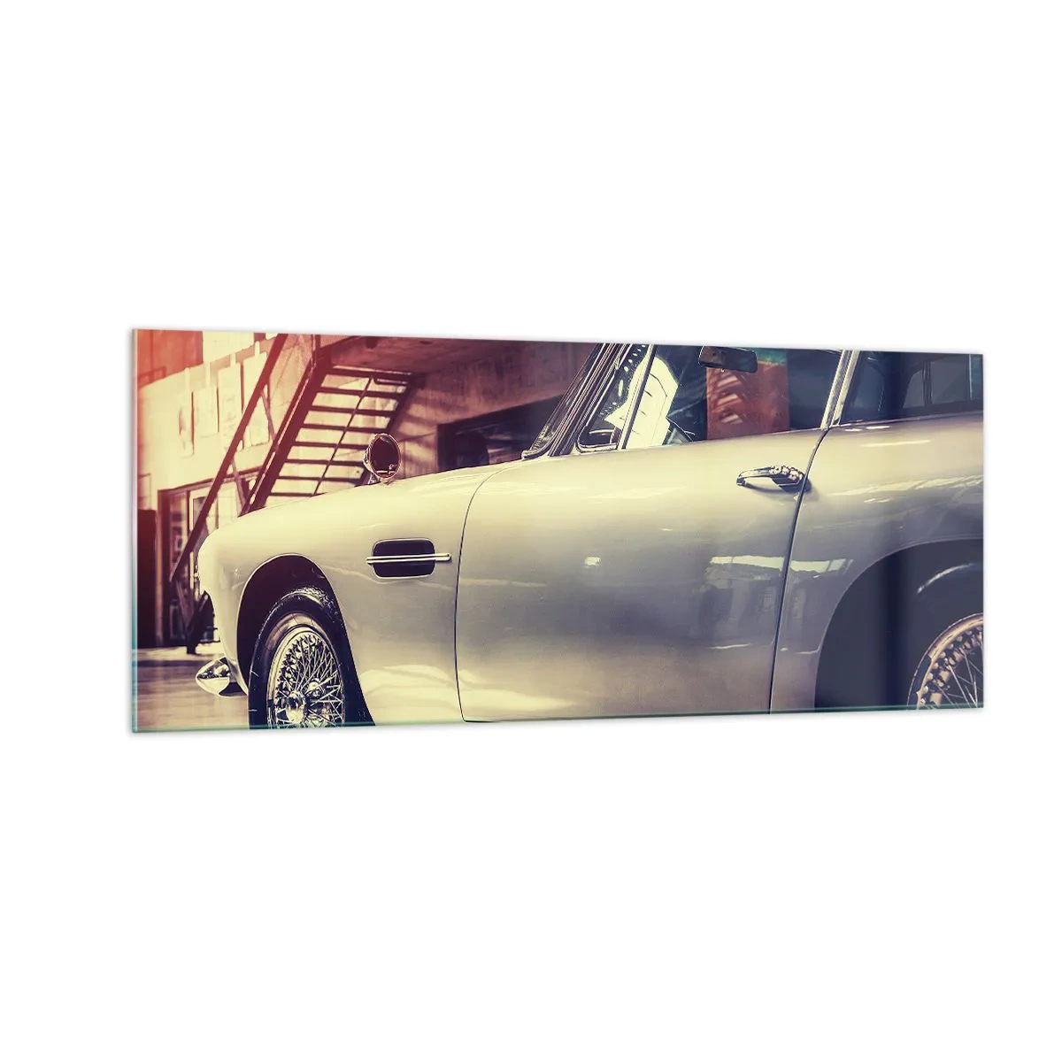 Glasbild - Bild auf glas - Die Klassiker werden nicht alt - 100x40 cm