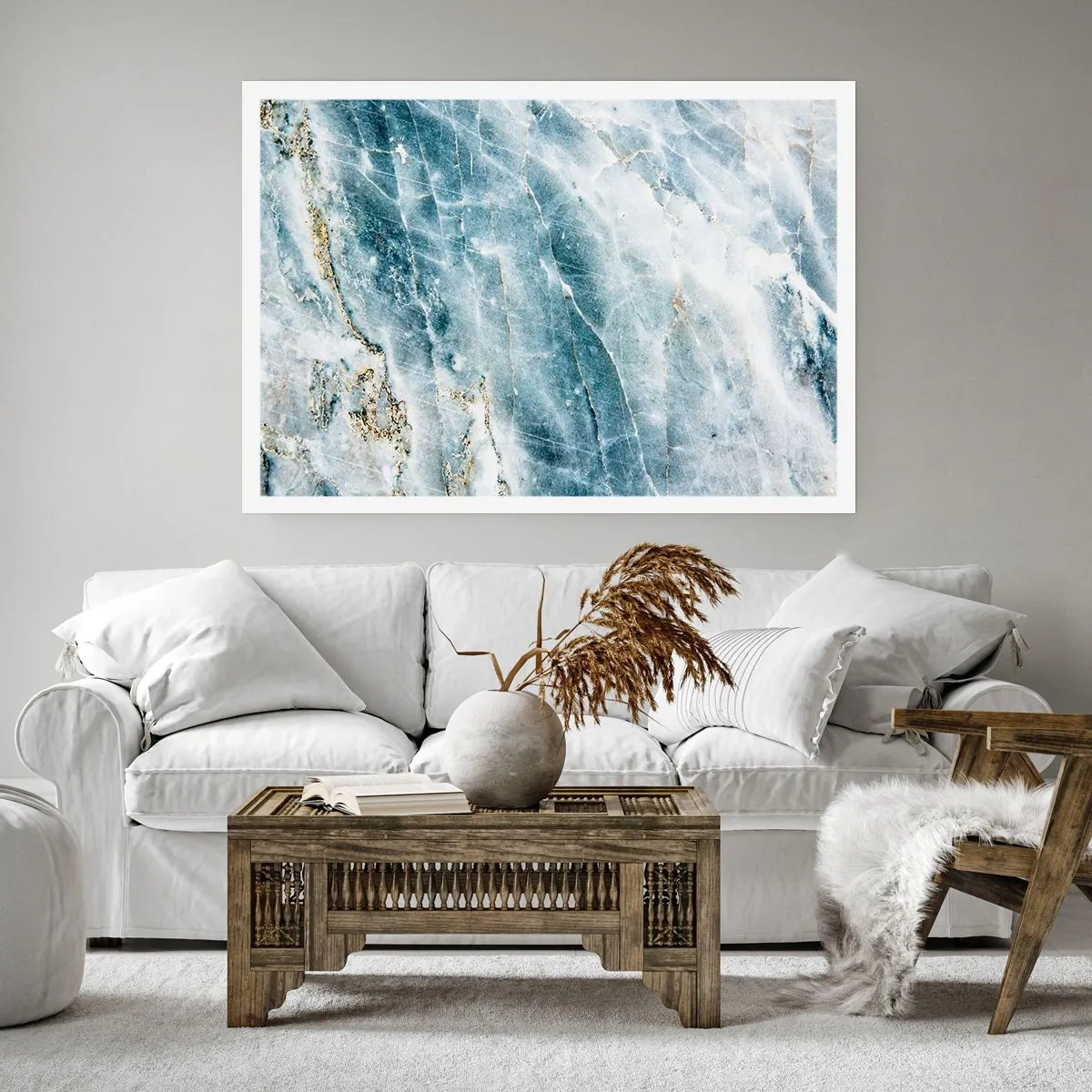 Poster - Eiswelt - 70x50 cm