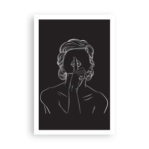 Poster - Schönheit erblüht in der Stille - 61x91 cm