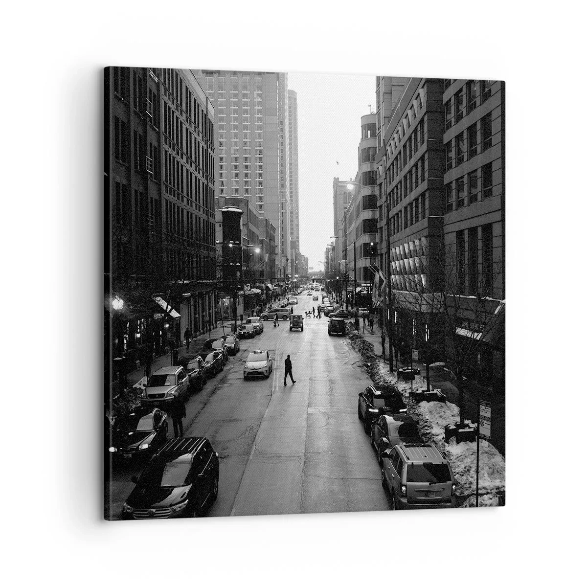 Bild auf Leinwand - Leinwandbild - Ein weiterer Tag wie jeder andere Tag - 60x60 cm