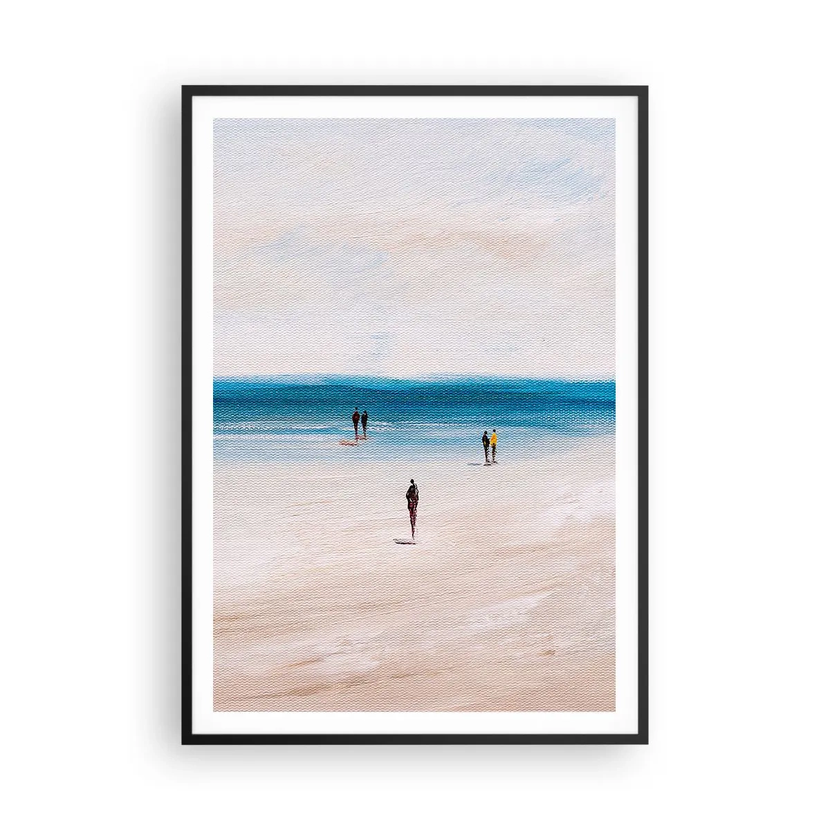 Poster in einem schwarzem Rahmen - Natürliches Bedürfnis - 70x100 cm