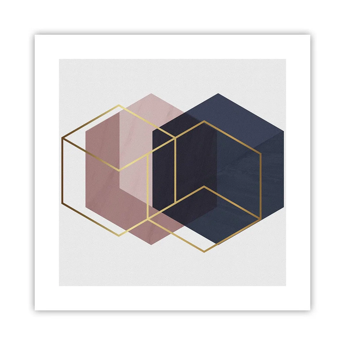 Poster - Die Kraft der Einfachheit - 40x40 cm