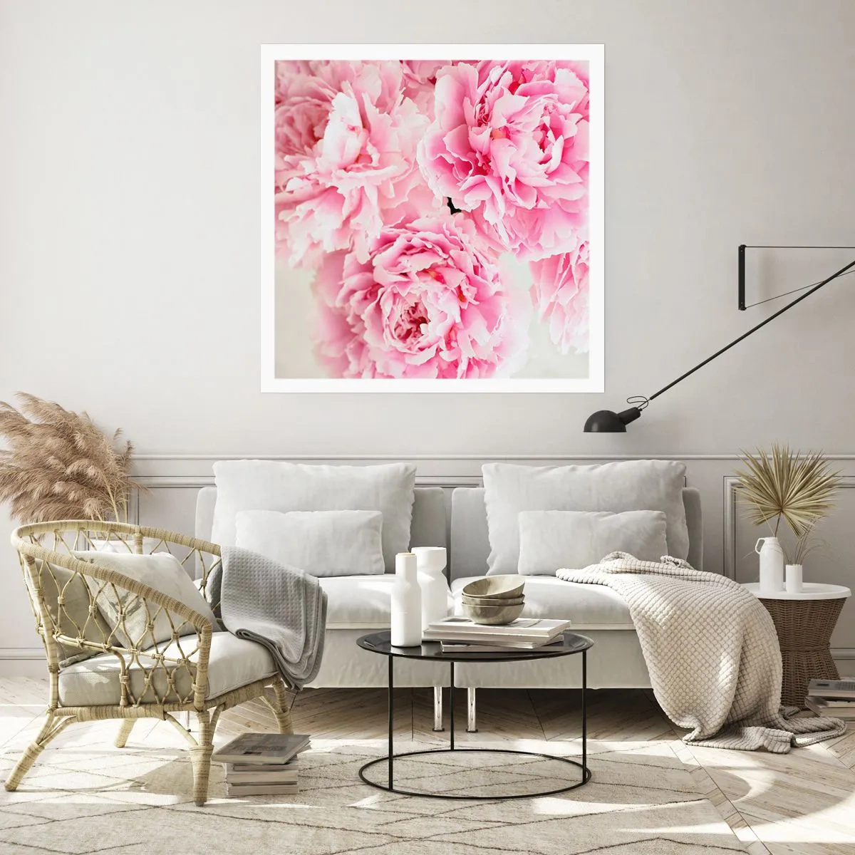 Poster - In rosa Glamour - 60x60 cm