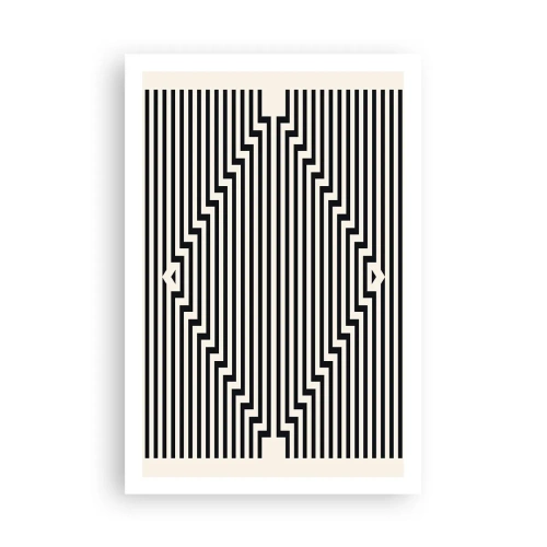 Poster - Geometrische Illusion - 61x91 cm