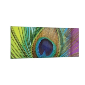 Glasbild - Bild auf glas - Auge in Auge - 100x40 cm