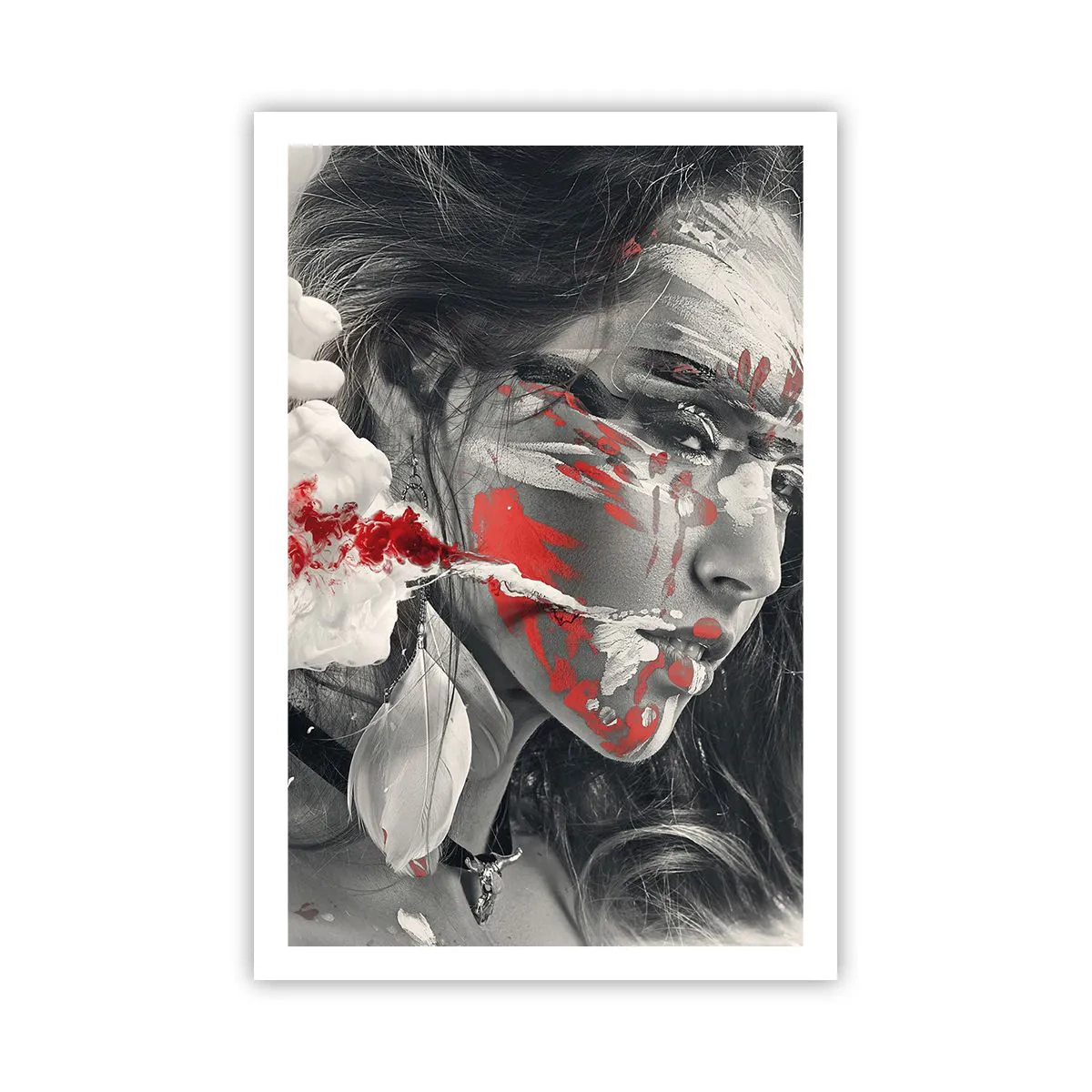 Poster - Im Dunst der Absurdität - 61x91 cm