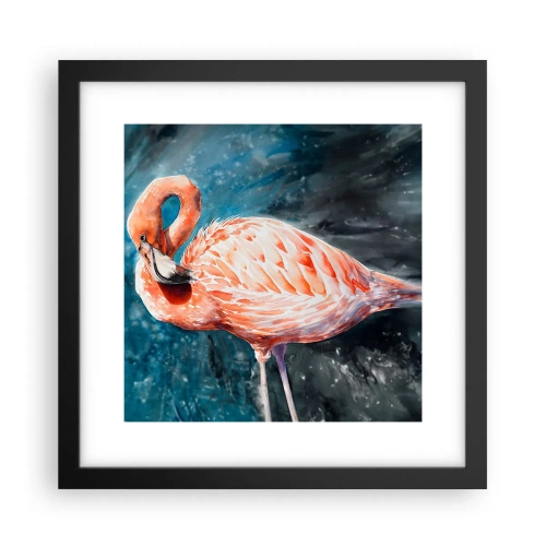 Poster in einem schwarzem Rahmen - Von Natur aus dekorativ - 30x30 cm