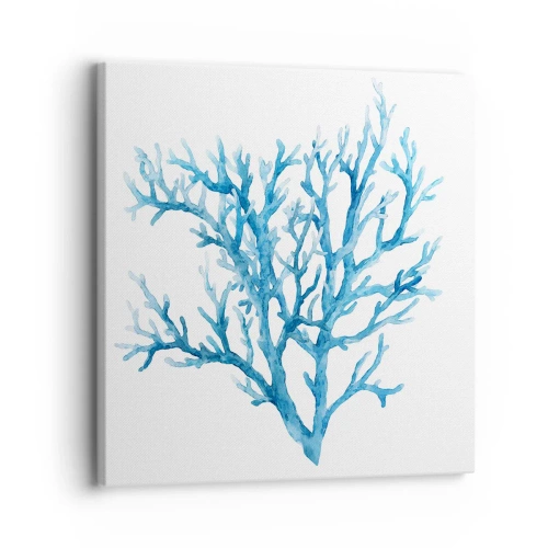 Bild auf Leinwand - Leinwandbild - Nautisches Filigran - 30x30 cm