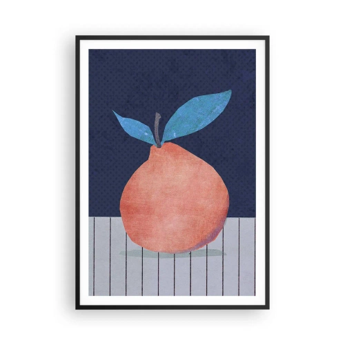 Poster in einem schwarzem Rahmen - Konvexität und Ebene - 70x100 cm