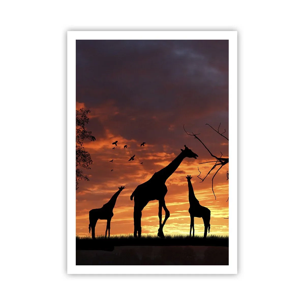 Poster - Ein kleines Abendessen mit deinen Liebsten - 70x100 cm
