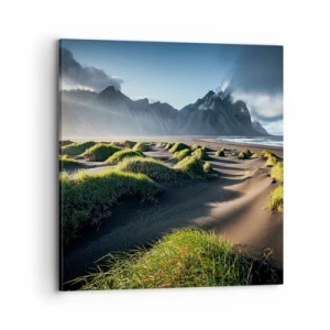 Bild auf Leinwand - Leinwandbild - Harmonie der Elemente - 70x70 cm