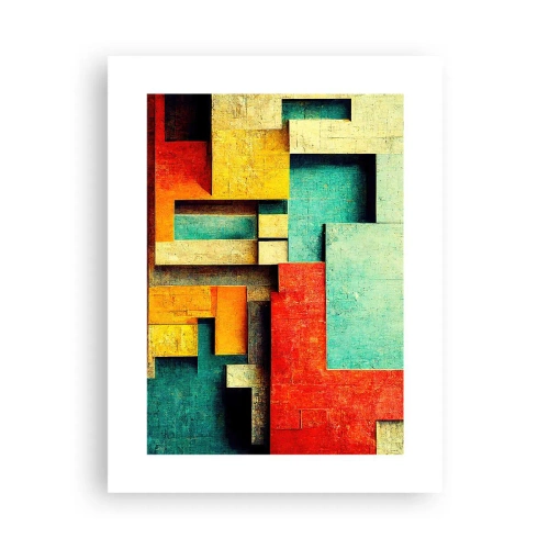 Poster - Festival der rechten Winkel - 30x40 cm