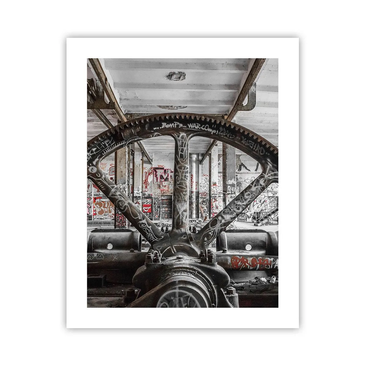 Poster - Das geheime Leben der Fabrik - 40x50 cm