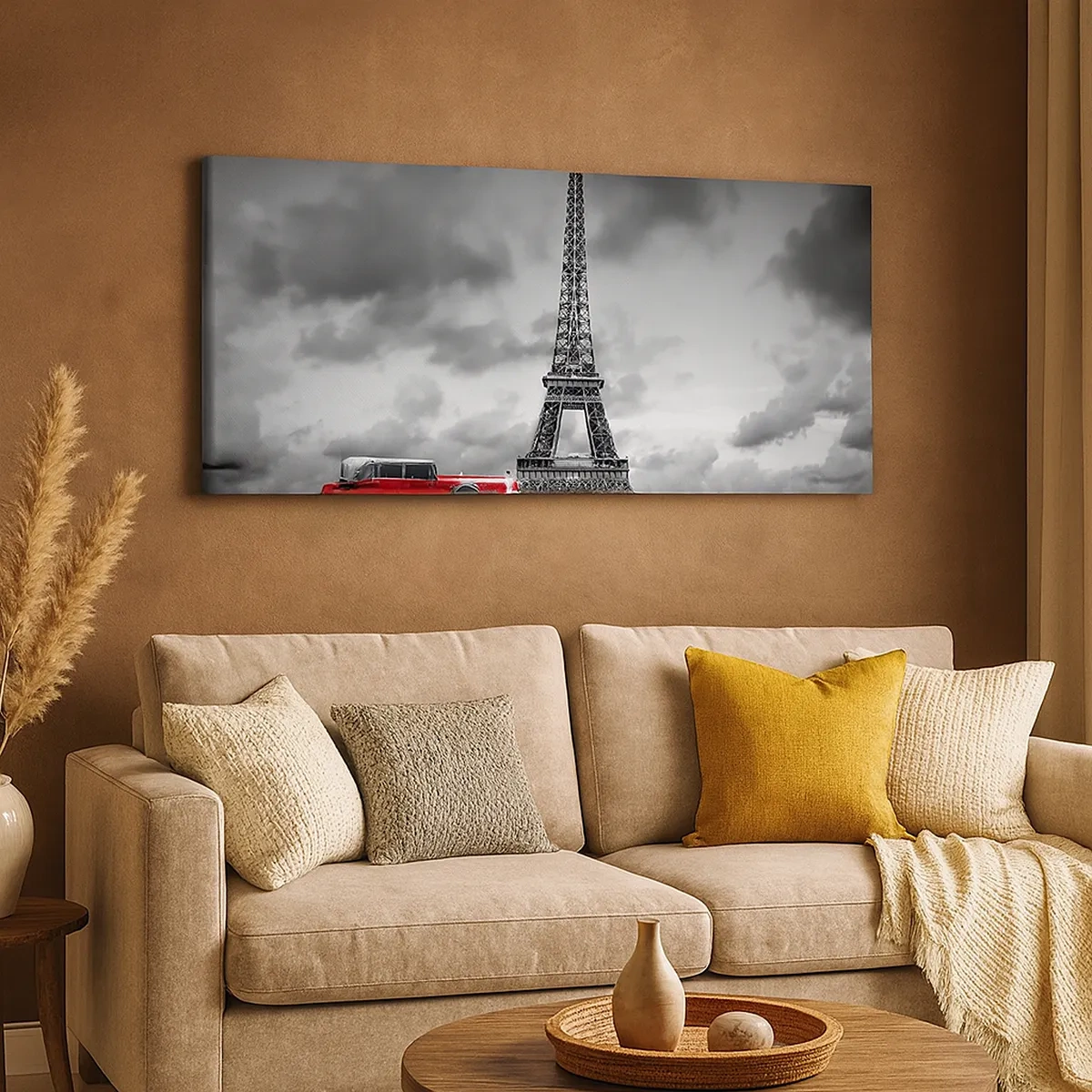 Bild auf Leinwand - Leinwandbild - Vor nicht allzu langer Zeit in Paris - 30x30 cm