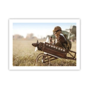 Poster - Start in Richtung eines Traums - 70x50 cm