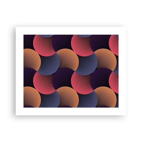 Poster - Im kreisenden Rhythmus - 50x40 cm