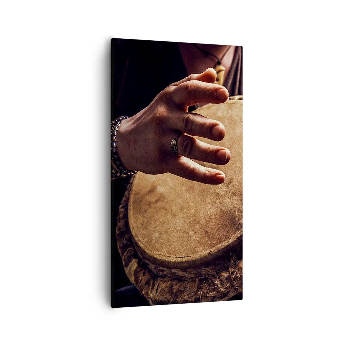 Bild auf Leinwand - Leinwandbild - Im Rhythmus des Herzens - 55x100 cm