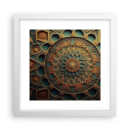 Poster in einem weißen Rahmen - In arabischer Atmosphäre - 30x30 cm