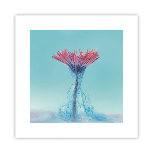 Poster - In einer belebenden Umarmung - 30x30 cm