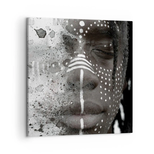 Bild auf Leinwand - Leinwandbild - Entdecke den Urgeist - 50x50 cm