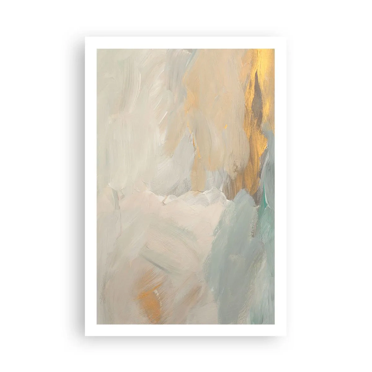 Poster - Abstraktion – das Land der Sanftheit - 61x91 cm