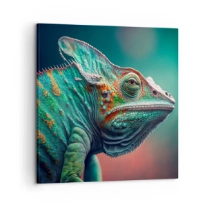 Bild auf Leinwand - Leinwandbild - Siehst du mich? Nicht gut… - 60x60 cm