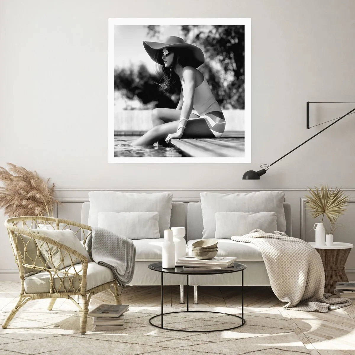 Poster - Sommertraum - 60x60 cm