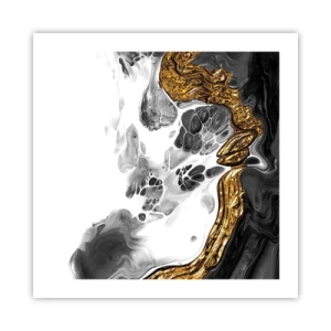 Poster - Organische Komposition - 50x50 cm