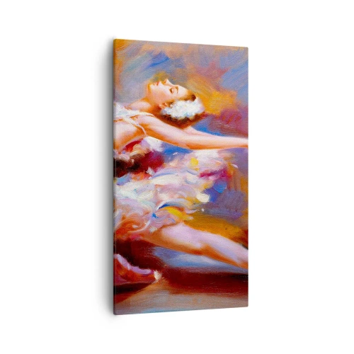 Bild auf Leinwand - Leinwandbild - Schwan Gnade - 55x100 cm