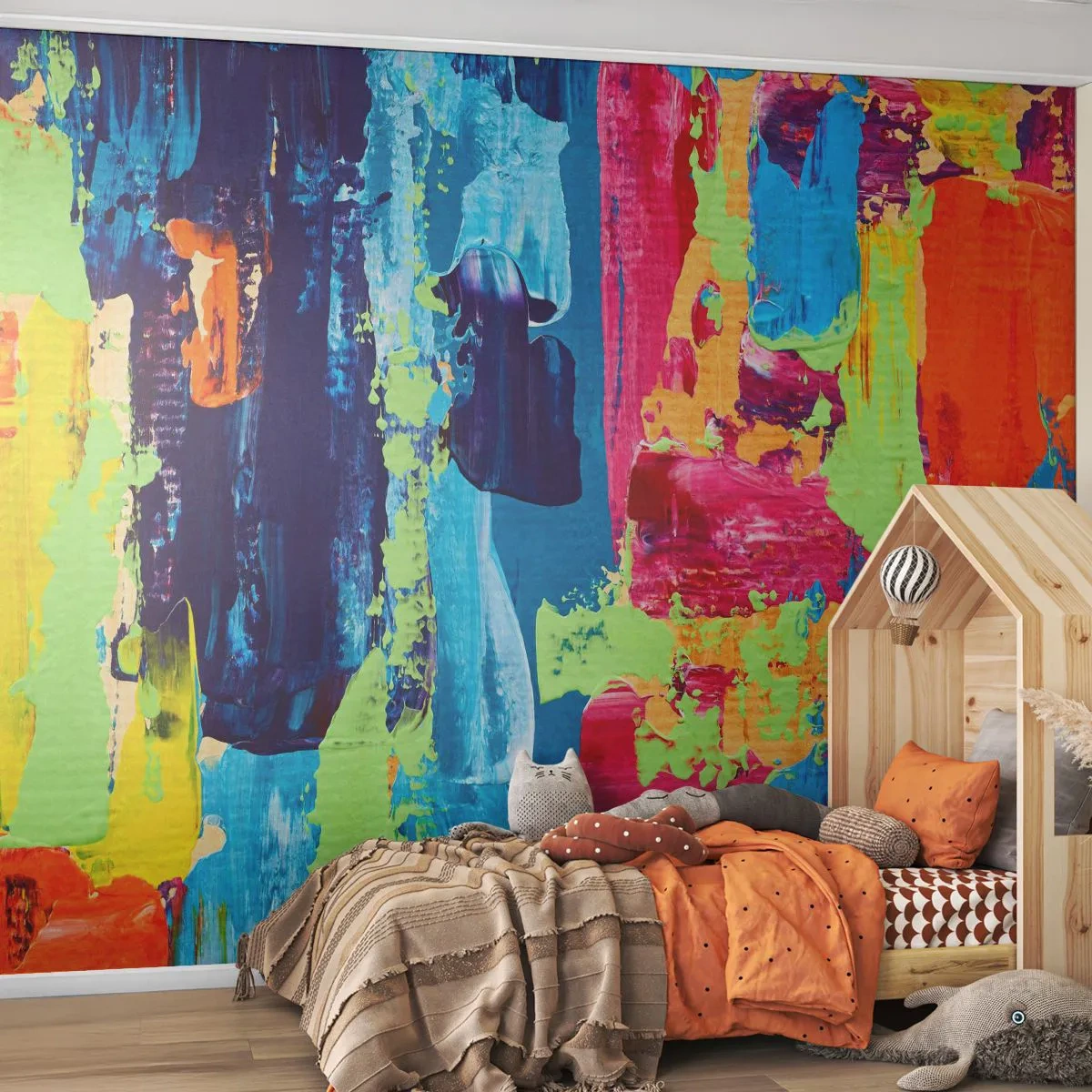 Fototapete Premium Sand - Das Leben ist wunderschoen! - Abstraktion, Grafik, Stück - 450x315 cm