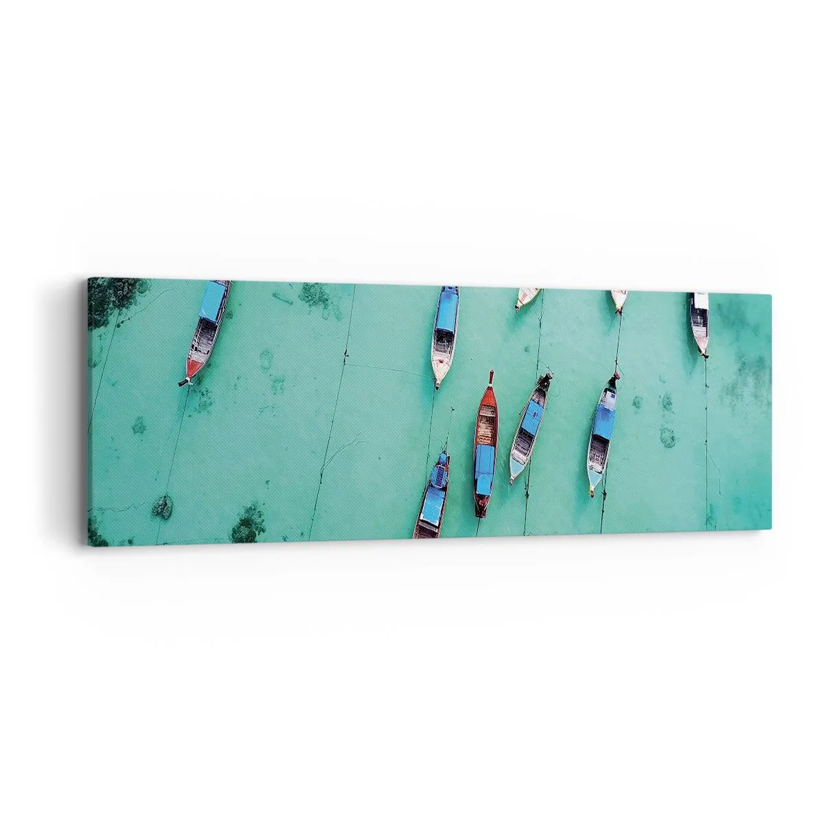 Bild auf Leinwand - Leinwandbild - In freudiger Erwartung - 90x30 cm