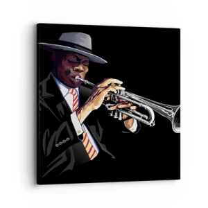 Bild auf Leinwand - Leinwandbild - Charme der alten Schule - 30x30 cm