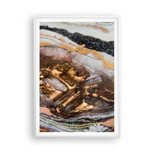 Poster in einem weißen Rahmen - Das Element der Erde - 70x100 cm