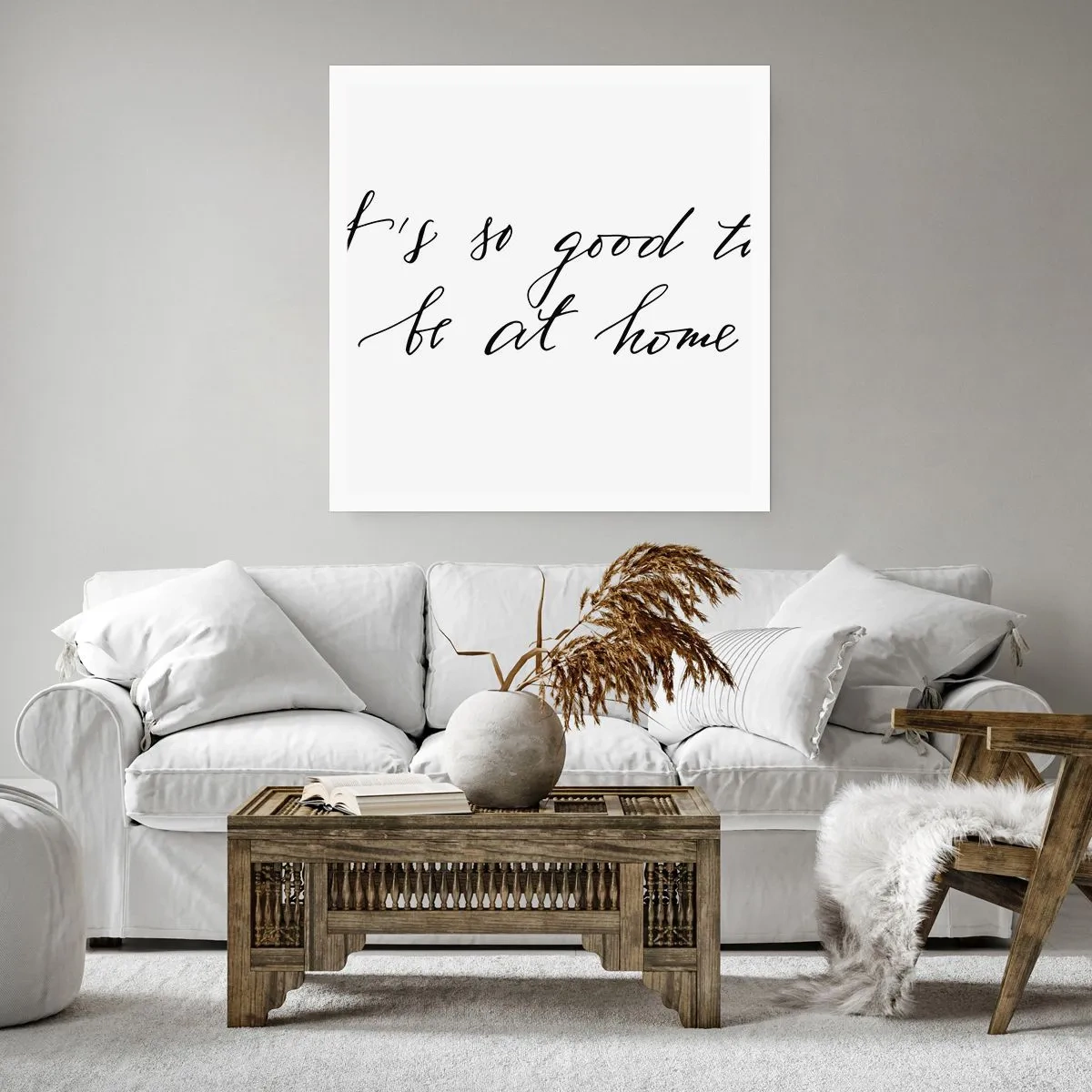 Poster - Die ganze Wahrheit - 40x40 cm
