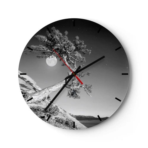 Wanduhr - Glasuhr - Siegreiche Kämpferin - 40x40 cm